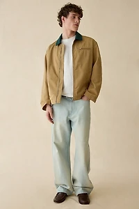 Les Deux Two-Way Zip Twill Barn Jacket