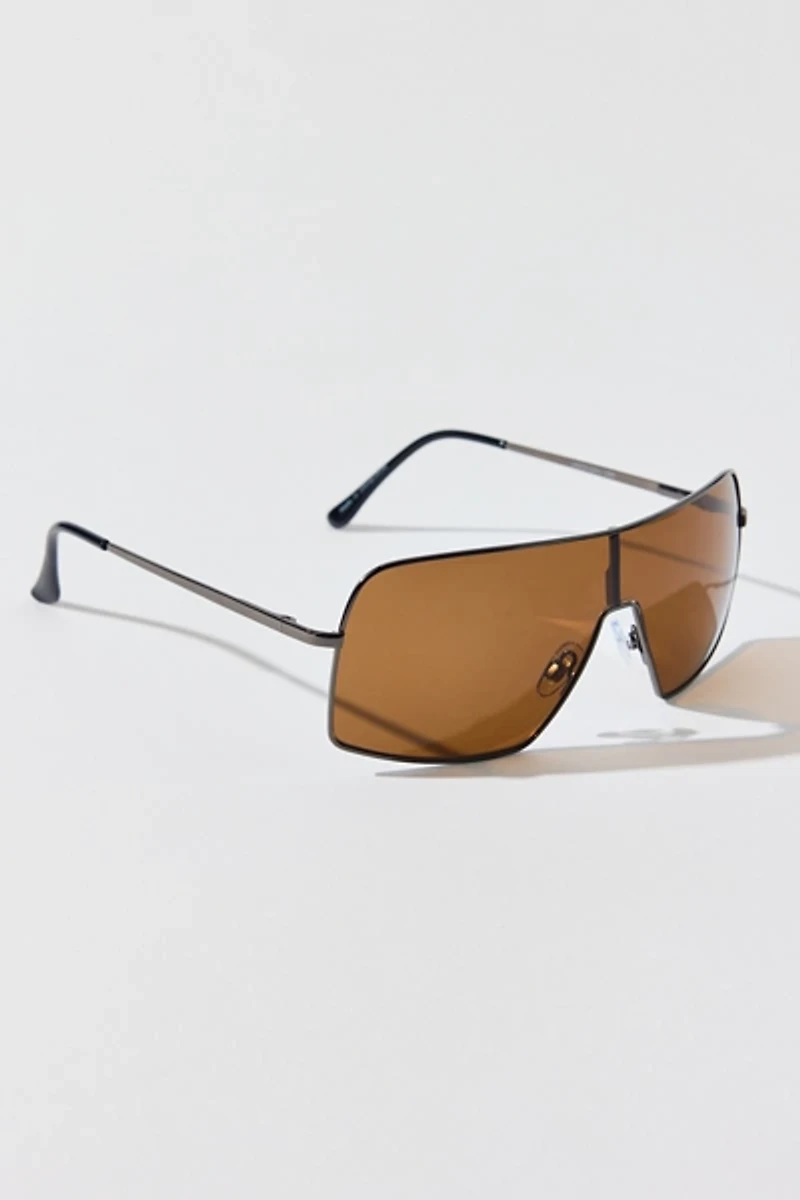 Ethan Metal Aviator Sunglasses