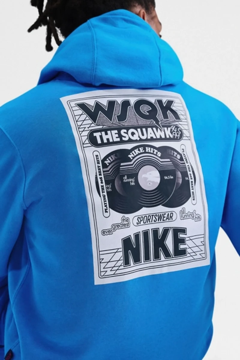 Nike X Stranger Things Washed Fleece Hoodie Sweatshirt