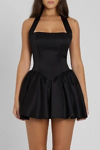 LEAU Hyades Halter Corset Mini Dress