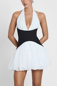 LEAU Harper Corset Mini Dress
