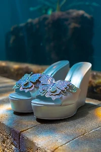 Sparkl Mackenzie Butterfly Wedge Heel