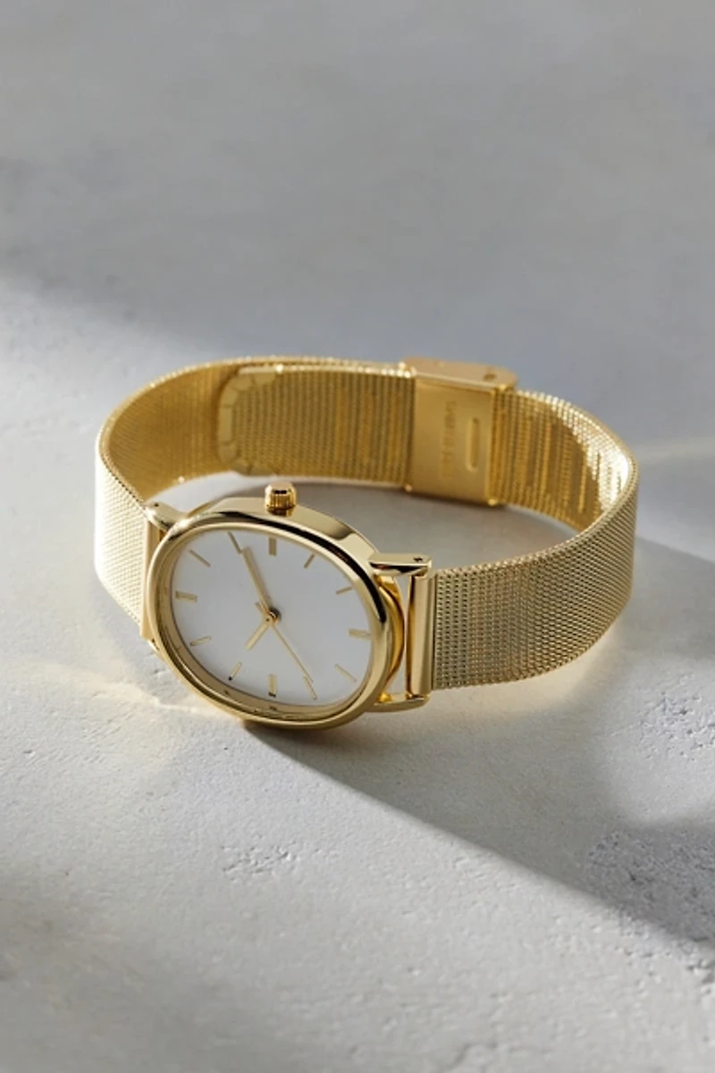 Estelle Metal Mesh Band Watch