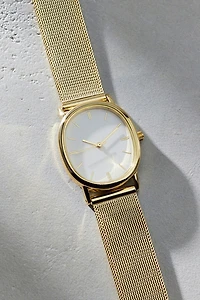 Estelle Metal Mesh Band Watch