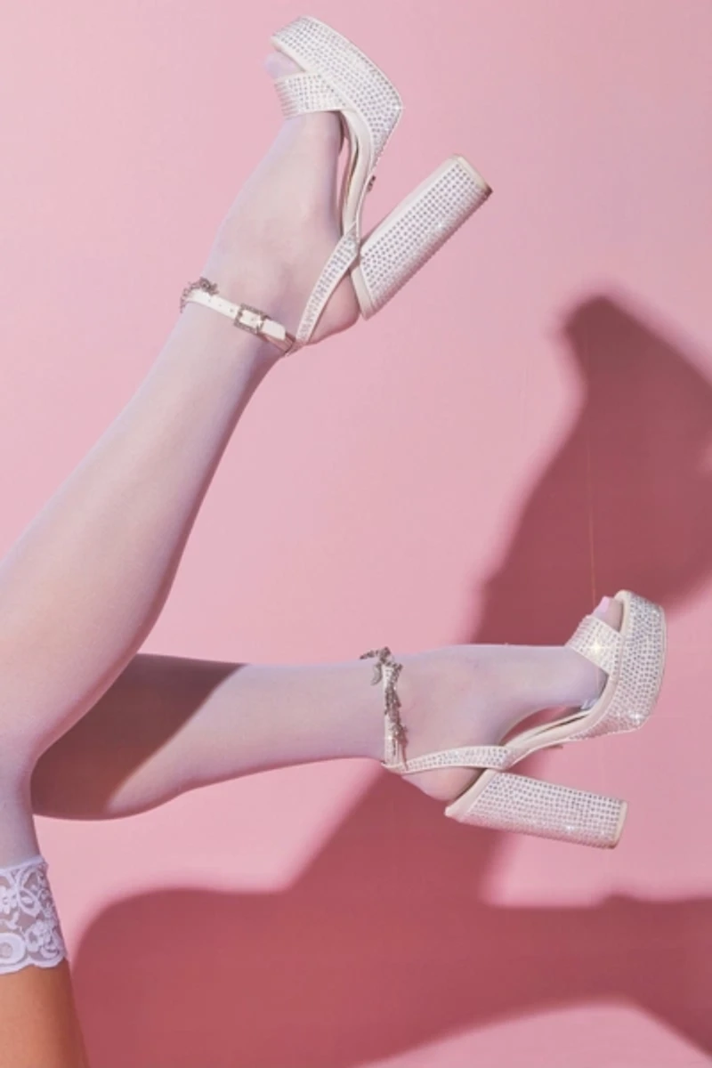 Sparkl Isabella Embellished Heel