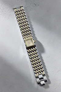 Little Boxes Square Metal Bracelet Watch