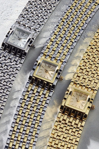 Little Boxes Square Metal Bracelet Watch