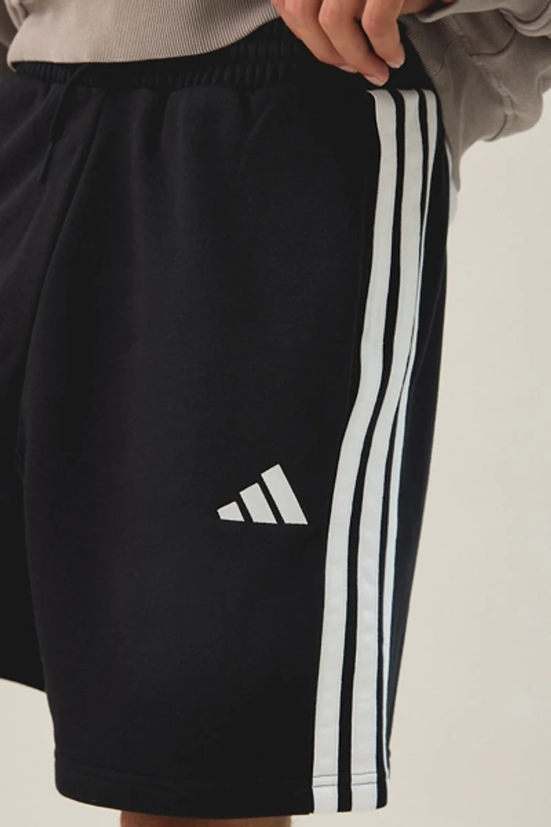 adidas Essentials 3-Stripes Fleece Shorts