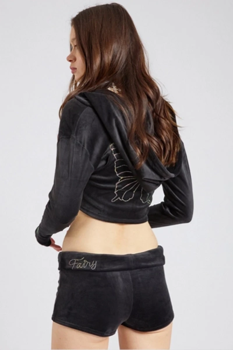 Sparkl Velour Tracksuit Hoodie