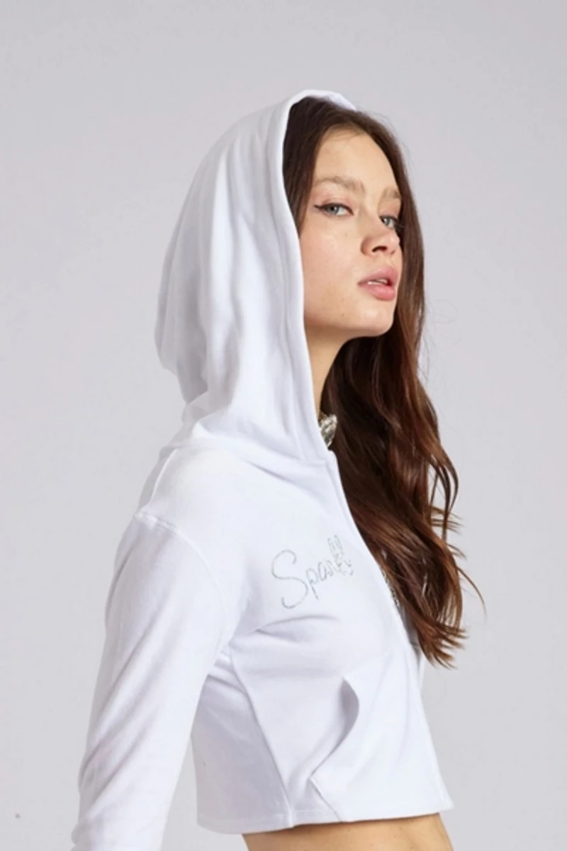 Sparkl Velour Tracksuit Hoodie