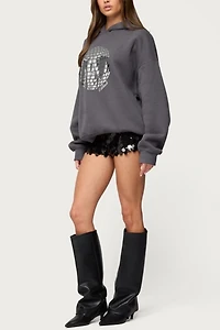 Edikted Disco Ball Hoodie