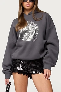 Edikted Disco Ball Hoodie