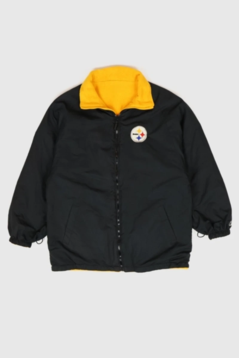 Vintage Pittsburgh Steelers Reversible Jacket