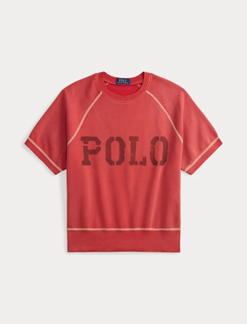 Polo Ralph Lauren Raglan Short Sleeve Crew Neck Sweatshirt