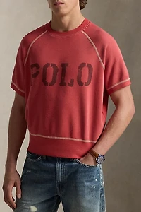 Polo Ralph Lauren Raglan Short Sleeve Crew Neck Sweatshirt