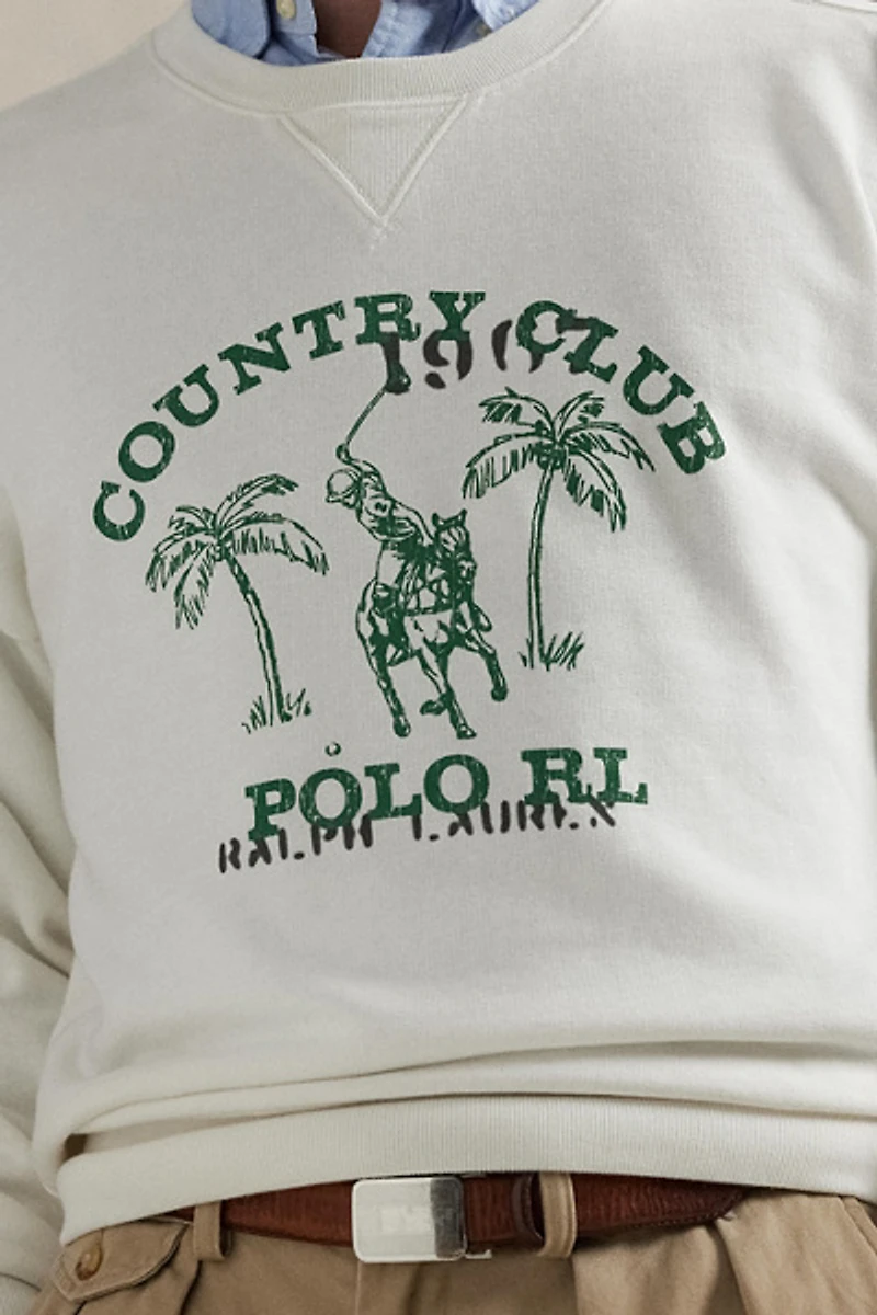 Polo Ralph Lauren Country Club Graphic Vintage Fit Crew Neck Sweatshirt