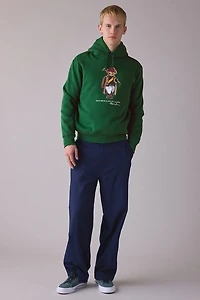 Polo Ralph Lauren Society Bear Graphic Hoodie Sweatshirt