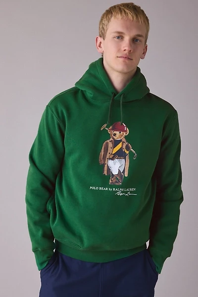 Polo Ralph Lauren Society Bear Graphic Hoodie Sweatshirt