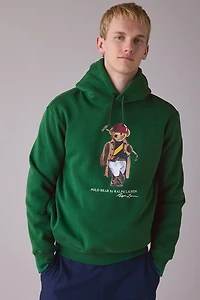 Polo Ralph Lauren Society Bear Graphic Hoodie Sweatshirt