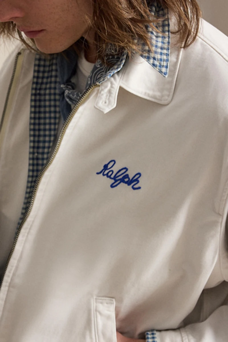 Polo Ralph Lauren Original Label Embroidered Coach Jacket