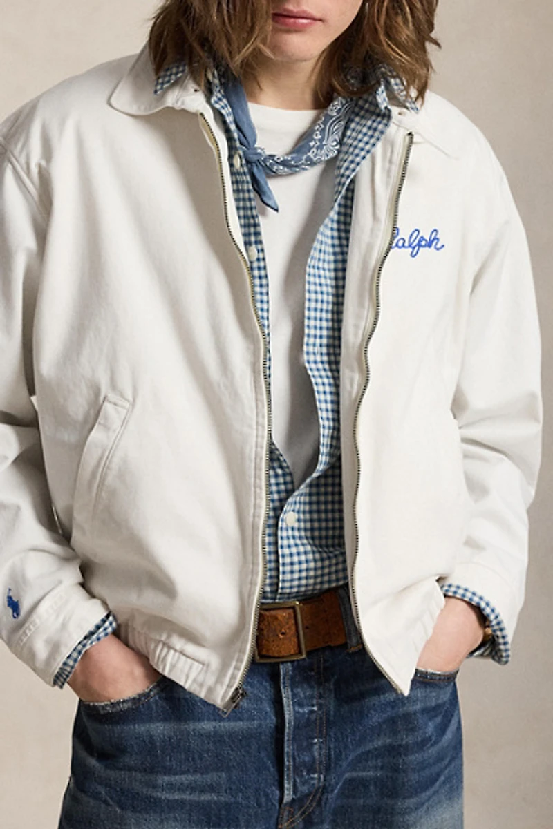 Polo Ralph Lauren Original Label Embroidered Coach Jacket