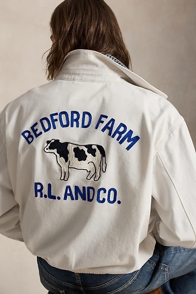 Polo Ralph Lauren Original Label Embroidered Coach Jacket