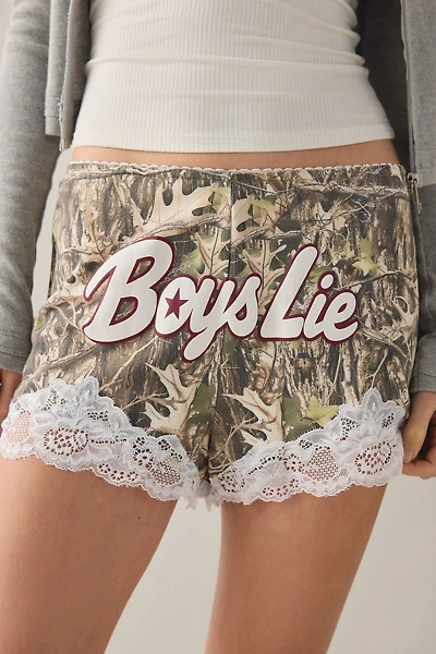 Boys Lie Starlight Graphic Camo Lacie Shorts