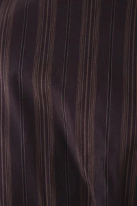 Ghospell Ximena Striped Oversized Button-Down Shirt