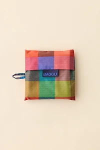 BAGGU UO Exclusive Madras Patterned Standard Reusable Tote Bag