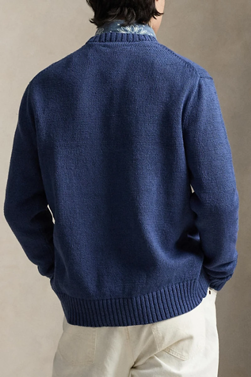 Polo Ralph Lauren Bear Logo Crew Neck Sweater