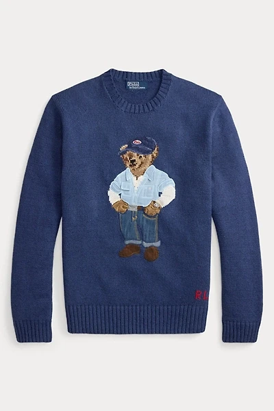 Polo Ralph Lauren Bear Logo Crew Neck Sweater