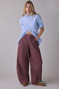 Ghospell Minka Brown Balloon Jean