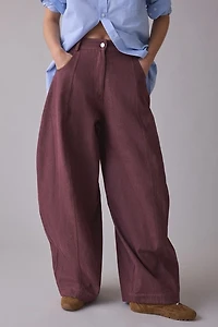 Ghospell Minka Brown Balloon Jean