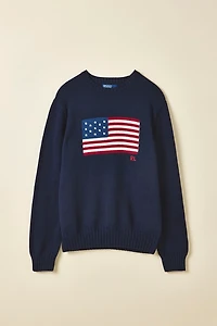 Polo Ralph Lauren Original Flag Crew Neck Sweater