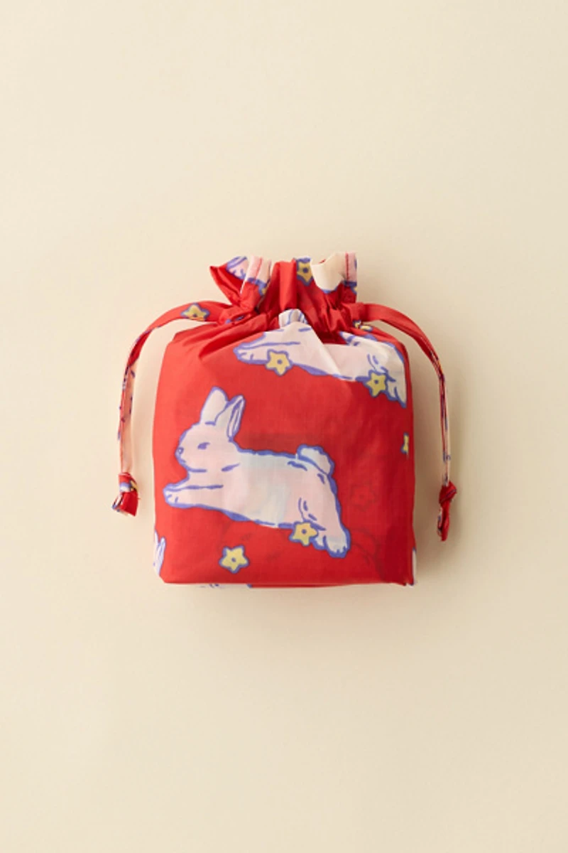 BAGGU Patterned Standard Reusable Tote Bag - Set Of 3