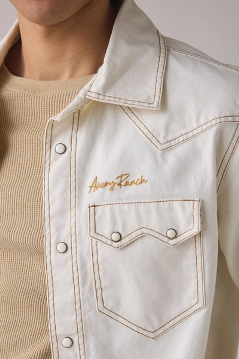 CAT X Avery Ranch Canvas Western Shirt