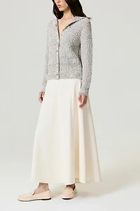 Nocturne Textured Knit Cardigan