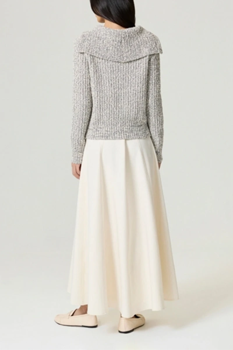 Nocturne Textured Knit Cardigan