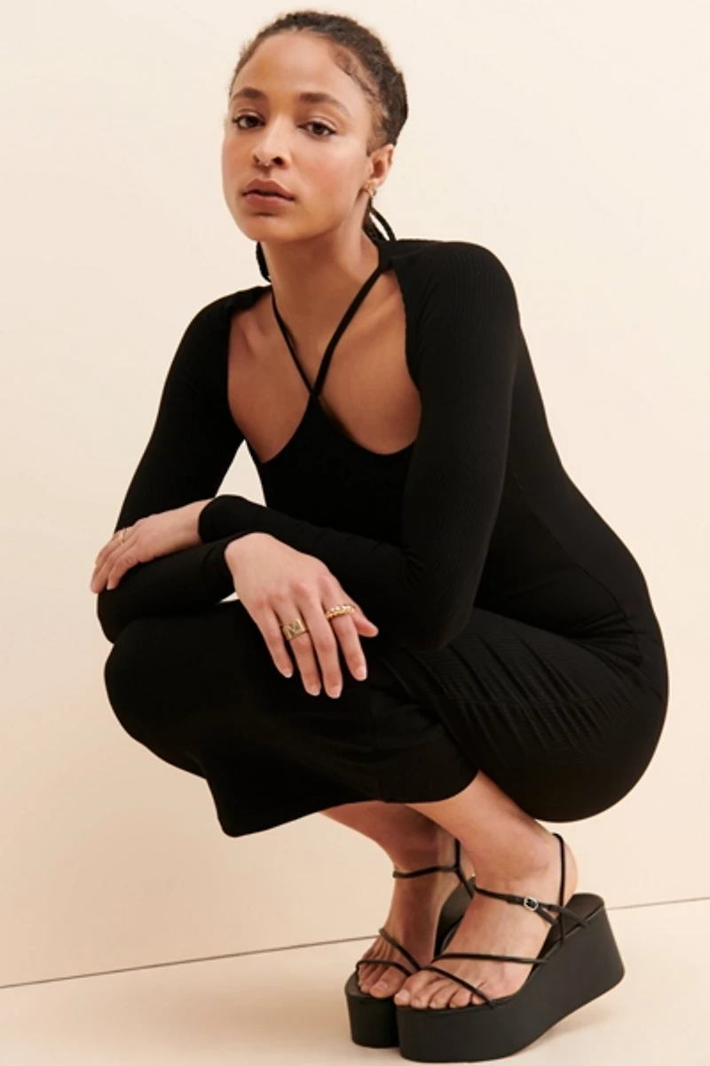 Lioness Crossing The Line Midi Dress