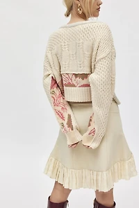 Rosemary Crafty Knit Pullover Sweater