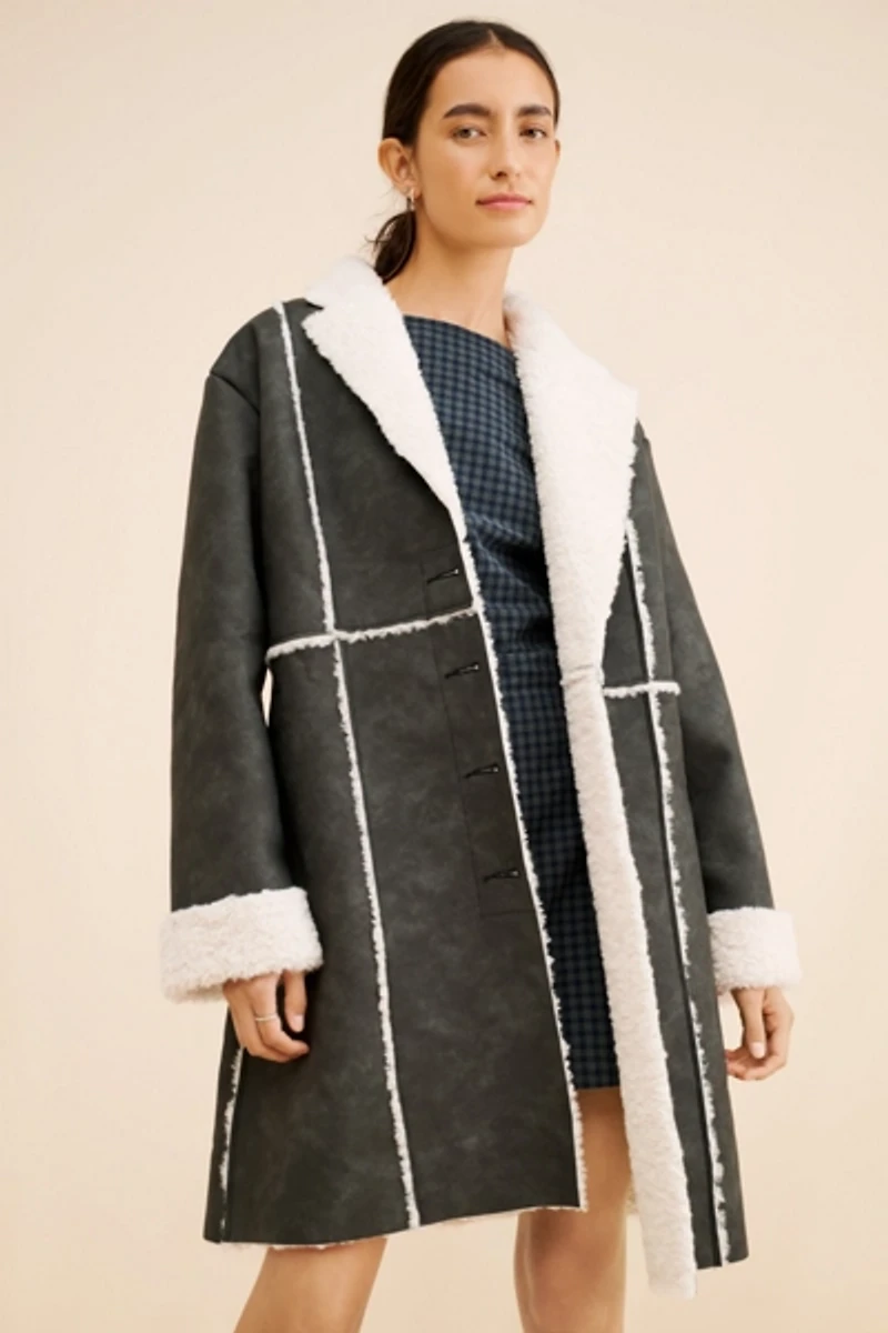 Lisa Says Gah Nadia Sherpa Jacket