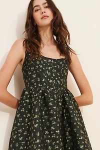 Lulu's Celine Bustier Midi Dress