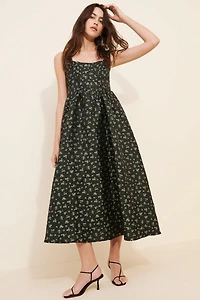 Lulu's Celine Bustier Midi Dress