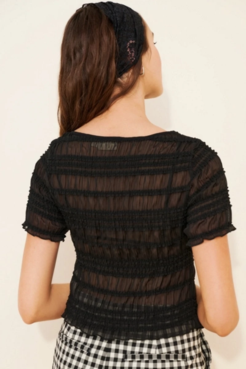 Vrg Grl Sofia Sheer Top