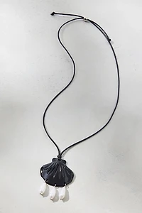 Steph Statement Pendant Corded Necklace