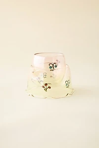 Wiggle Nesting Glass Matcha Bowl & Cup Set
