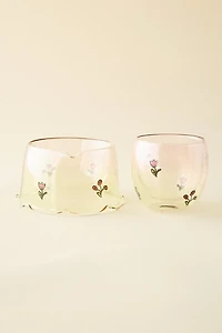 Wiggle Nesting Glass Matcha Bowl & Cup Set