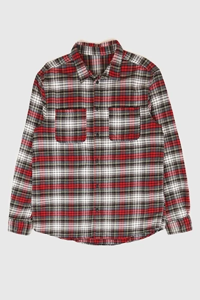 Vintage Flannel Button-Down Shirt