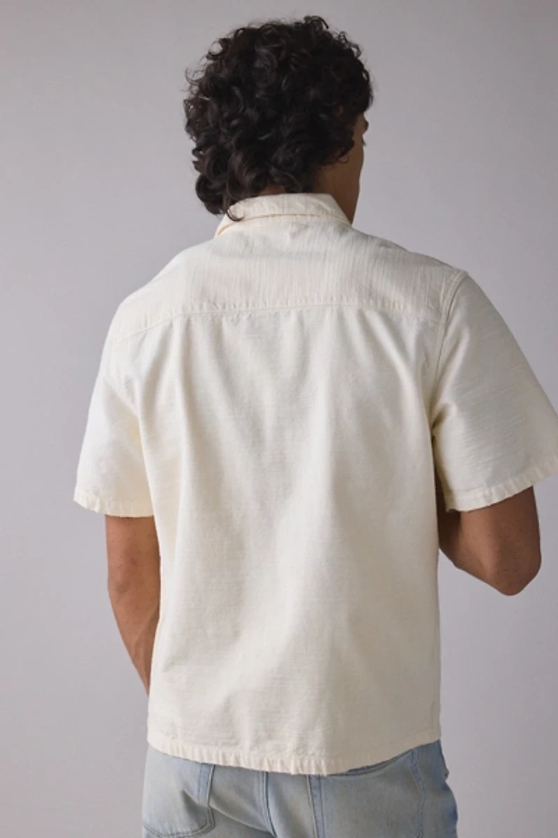 BDG Worn-In Short Sleeve Surplus Shirt
