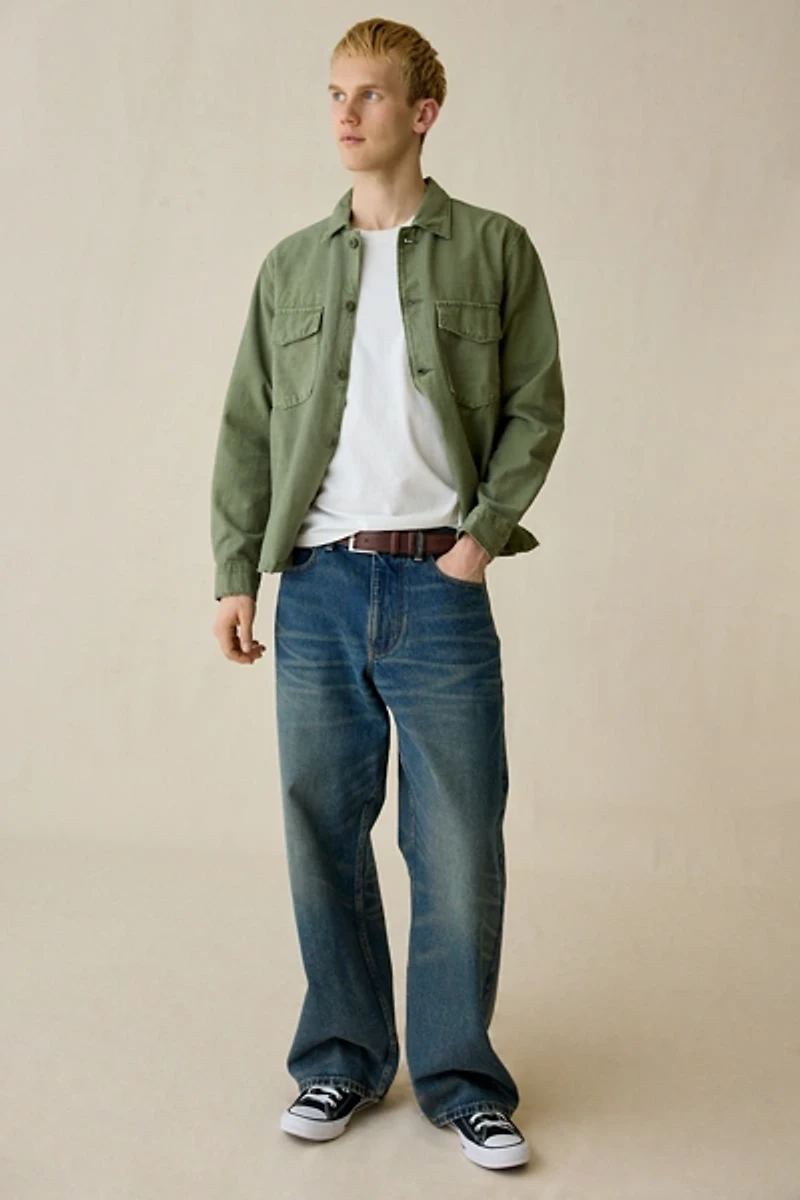 BDG Textured Cotton Surplus Overshirt